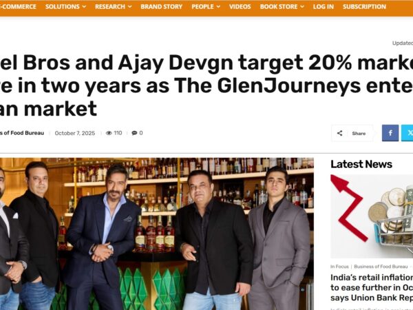 Cartel Bros and Ajay Devgn introduce The GlenJourneys in India, targeting the luxury single malt whisky market