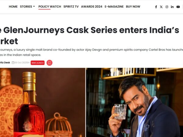 The GlenJourneys cask series enters India’s market, featuring premium single malt scotch whisky matured in select casks
