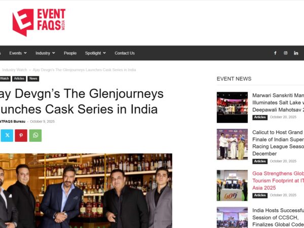 Ajay Devgn’s The GlenJourneys launches luxury single malt scotch whisky cask series in India