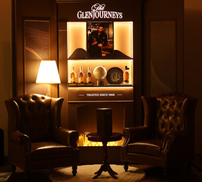 team-v3 Ajay Devgn representing The GlenJourneys, a luxury single malt whisky brand in India
